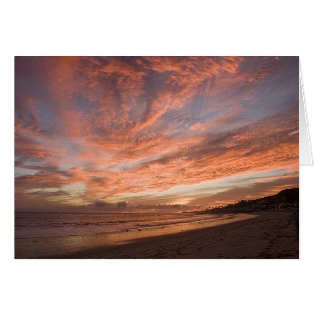 Malibu Sunset (Anverso (Horizontal))