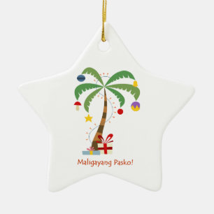 ¡Maligayang Pasko! Ornamento del árbol de navida