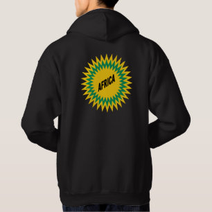 Mallas sudaderas básicas capuchadas negro SUN AFRI