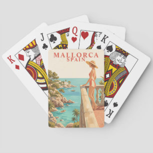 Malloarca España Baraja de Cartas de Juego Vintage