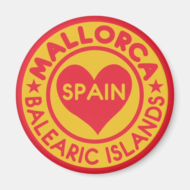 MALLORCA España imán (Frente)