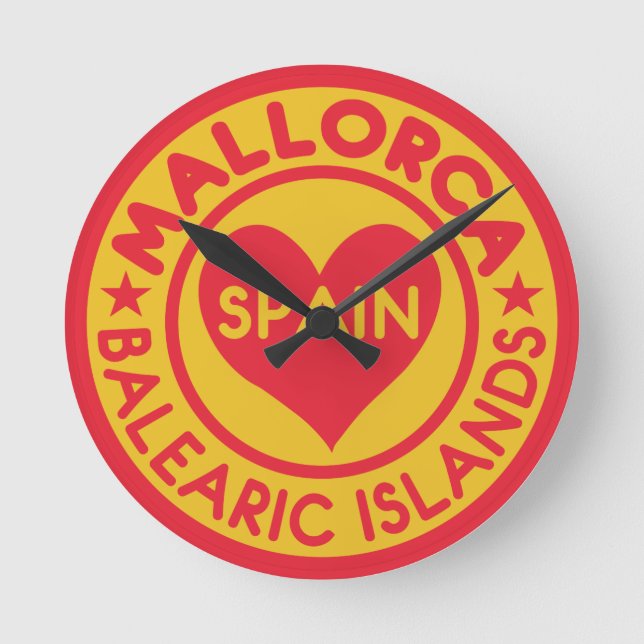 MALLORCA reloj de pared España (Anverso)