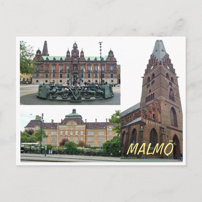 malmo postal (Anverso)