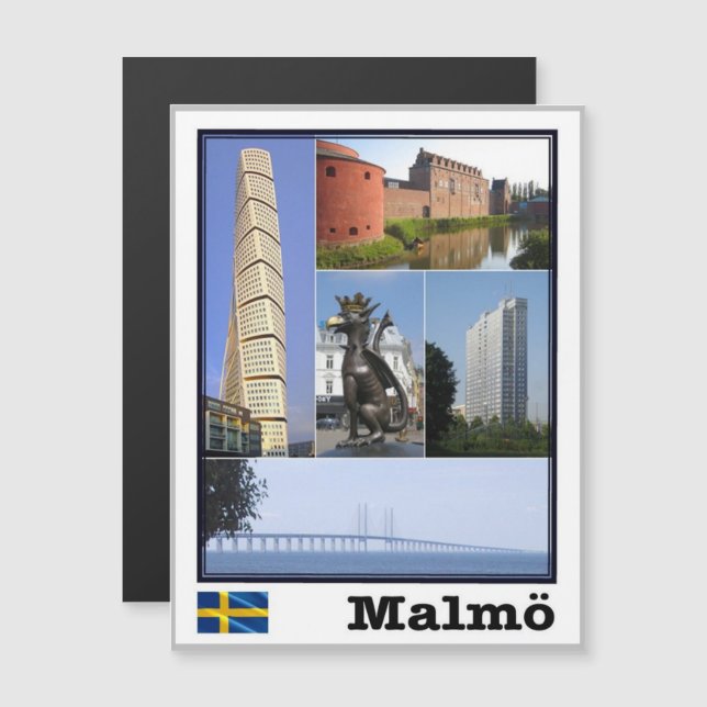 Malmö - Suecia - Mosaico - (Anverso/Reverso)