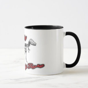 Malo de Dino a la taza del hueso