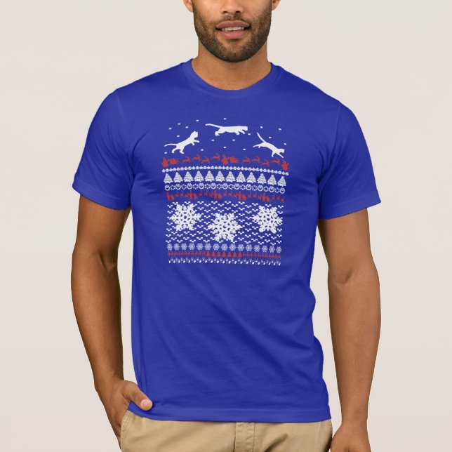 Malos Navidades suéter - Camisa divertida (Anverso)