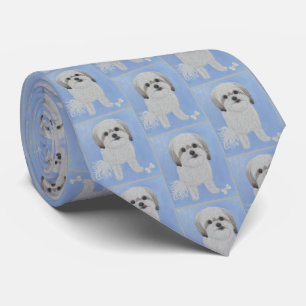 Malshi con corbata de hueso