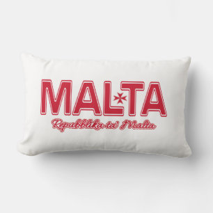 MALTA personalizado lanzar almohada