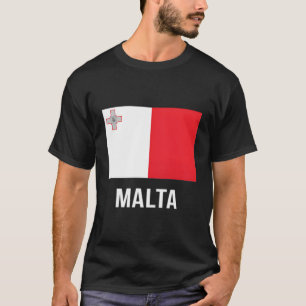 Maltés Camisa de bandera de Malta