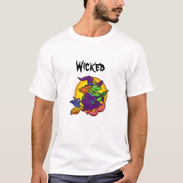 Malvadas camisetas de las damas de Halloween (Anverso)