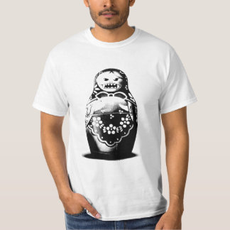 Malvado Matryoshka Muñeca Rusa - Camiseta de arte