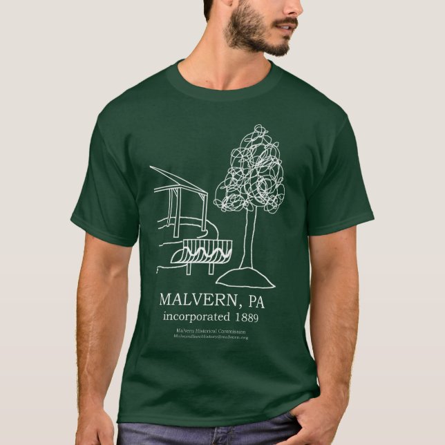 Malvern (PA) - camiseta del parque de Burke (Anverso)