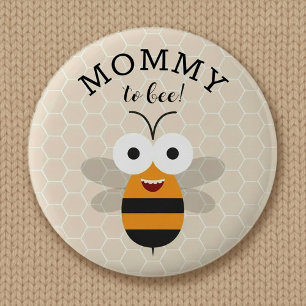 Mamá Abeja, Botón de Lluvia de Bebé Abeja de Miel