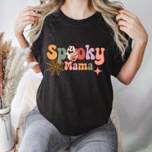 Mamá asustada, camisetas de Halloween, Vibe fantas