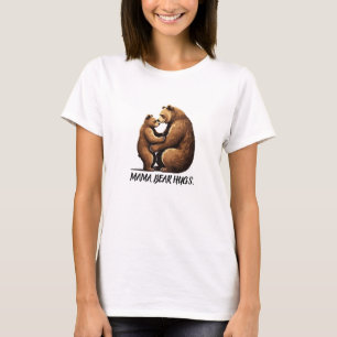 Mama Bear abraza la camiseta del Día de la Madre