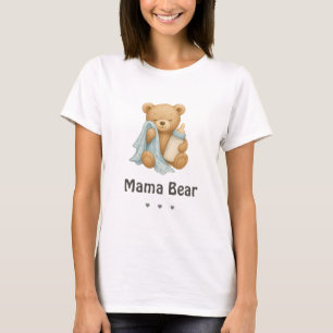 Mama Bear camiseta Baby Shower