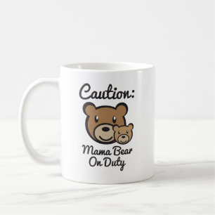 Mamá Bear - ennegrezca la taza combinada de 11