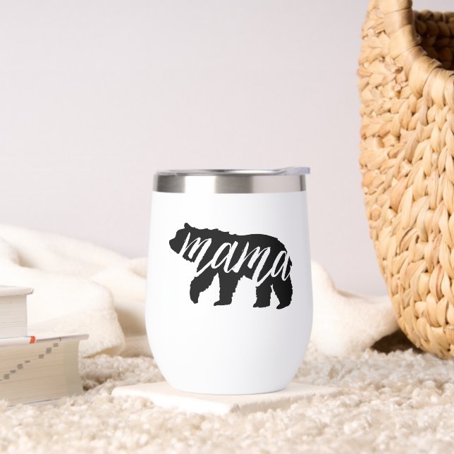 Mama Bear Travel Coffee Mug (Sala de estar)