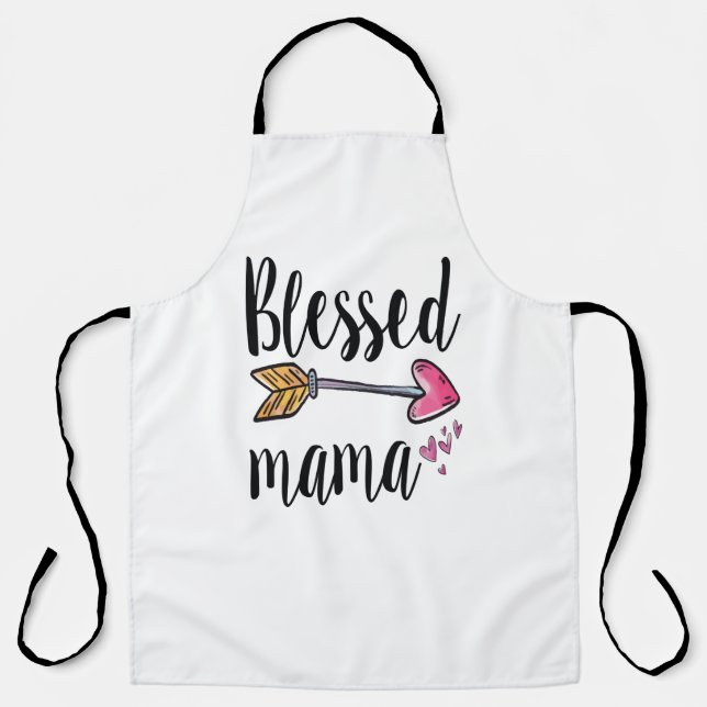 Mamá Bendita con Delantal de Flecha (Anverso)