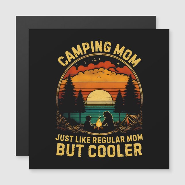 Mamá Camping Igual que una Mamá Regular (Anverso/Reverso)