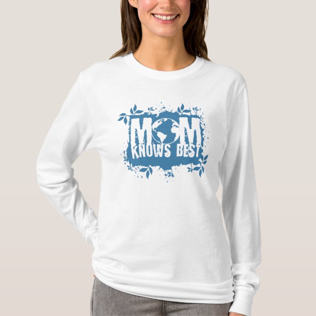 Mamá conoce las mejores camisetas de planeta orgán (Anverso)