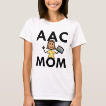 Mamá de AAC (la camiseta de las mujeres)