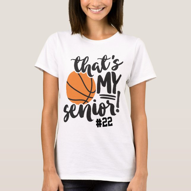 Mamá de Baloncesto Ese es el Número de Mi Jersey d (Anverso)