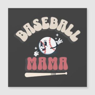 Mamá de Béisbol Retro