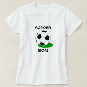 Mamá de fútbol, camiseta de bolas