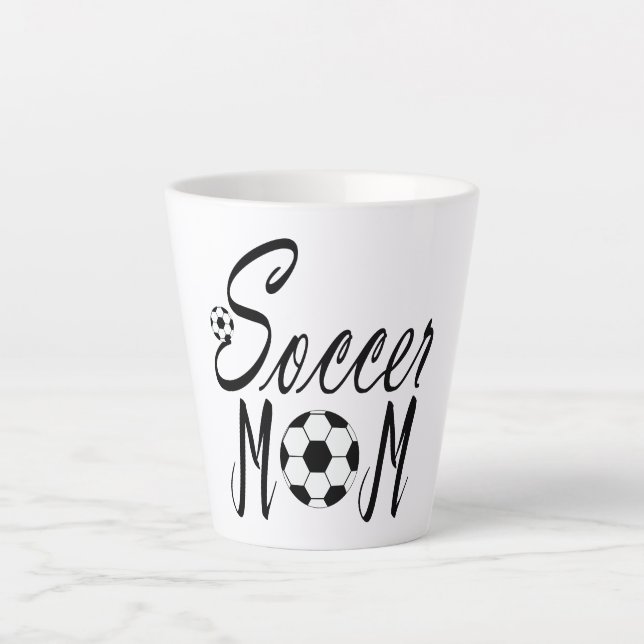 Mamá de fútbol lata tazas de café (Anverso)