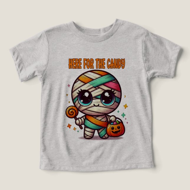 Mamá De Halloween Aquí Para El Velo (Diseño delantero )