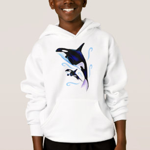 Mamá de la orca y camisa del bebé
