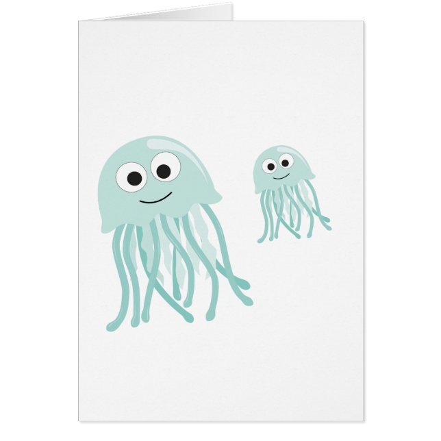 mamá de medusas y bebé (Frente)