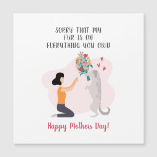 Mamá de perro feliz día de la madre
