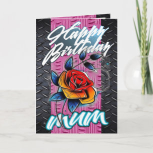 Mamá de tarjeta de cumpleaños