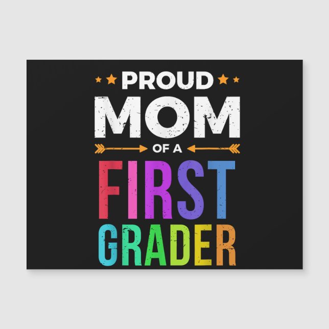 Mamá De Un Primer Día De Escuela De Camisas De Pri (Anverso)