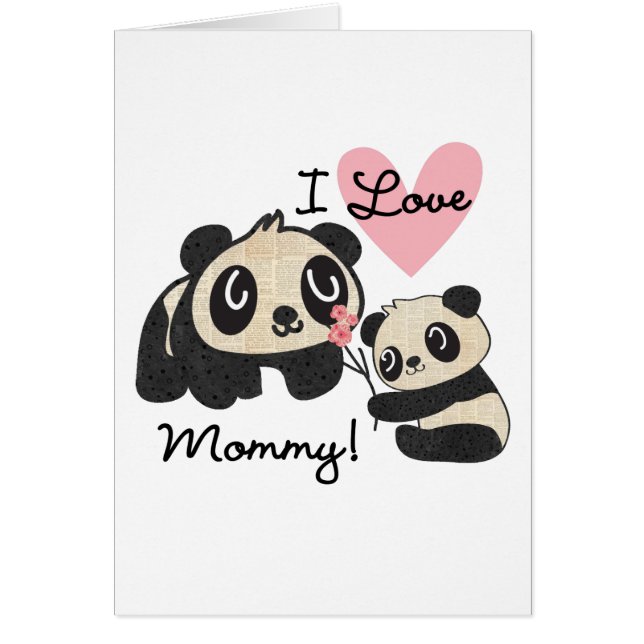 Mamá del amor de las pandas I (Frente)