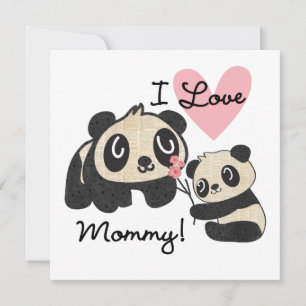Mamá del amor de las pandas I