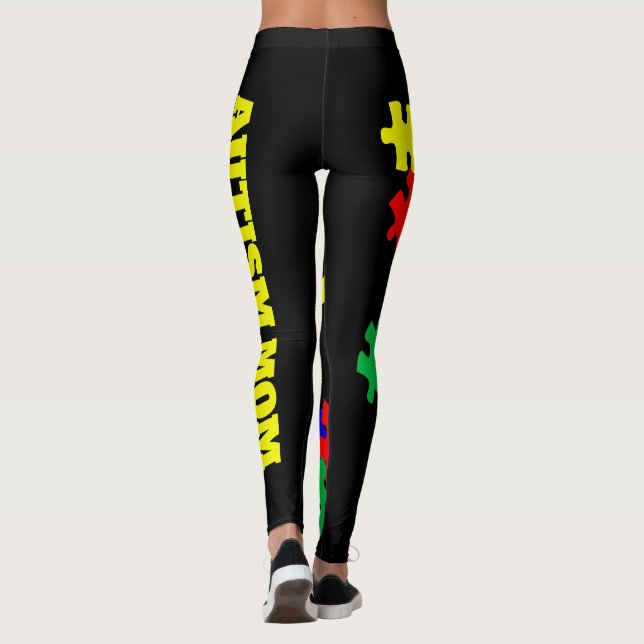 Mamá del autismo - Leggings (Reverso)