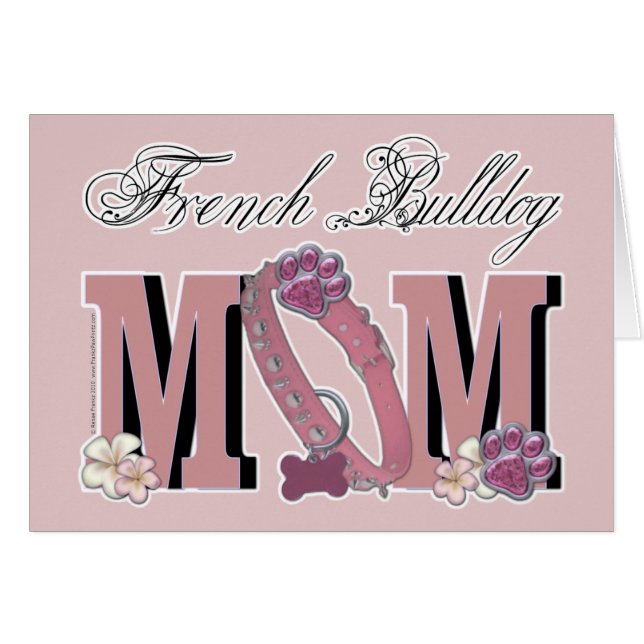 MAMÁ del bulldog francés (Anverso (Horizontal))