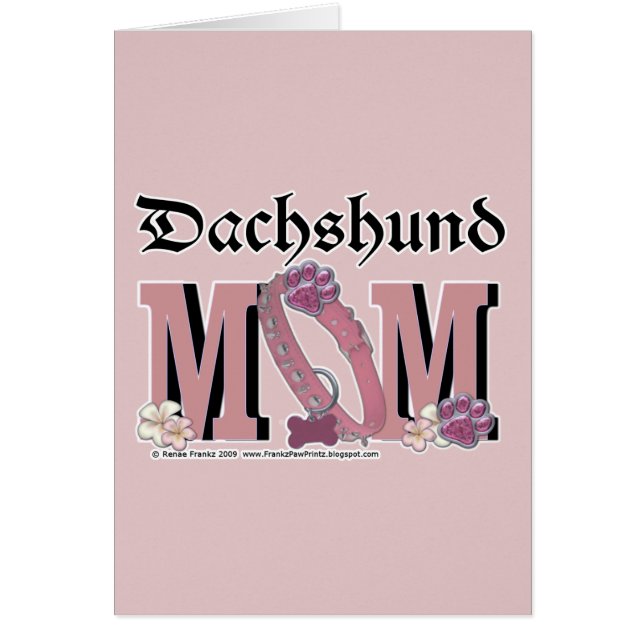 MAMÁ del Dachshund (Frente)