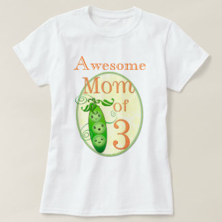 Mamá del día de madre de la camiseta tres