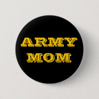 Mamá del ejército botón