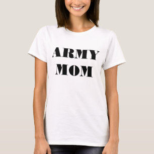 Mamá del ejército de camisetas