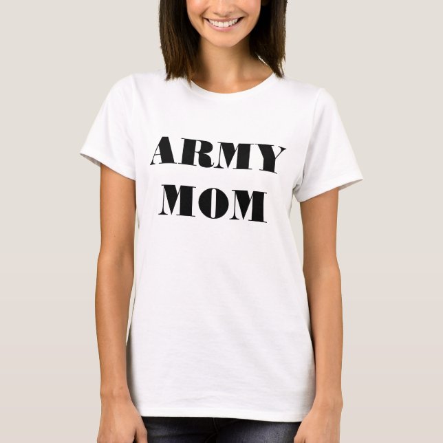 Mamá del ejército de camisetas (Anverso)