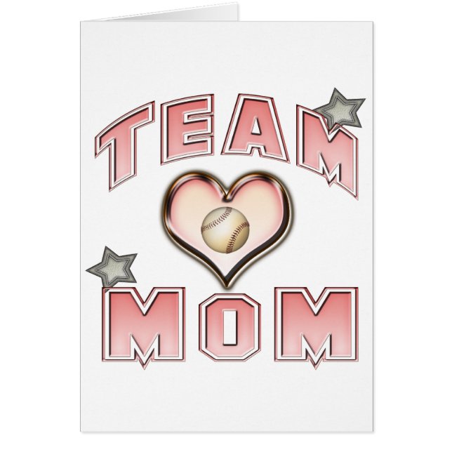 Mamá del equipo de béisbol (Frente)