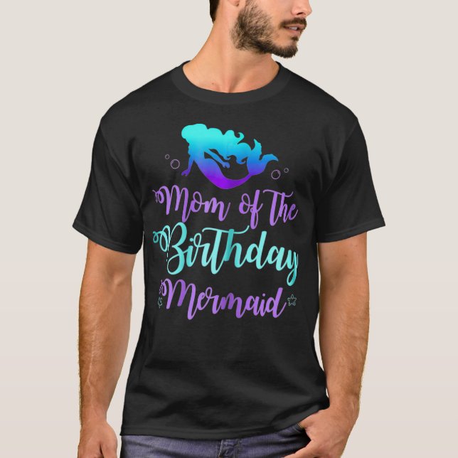 Mamá del Fiesta sirvienta de cumpleaños, Camisetas (Anverso)
