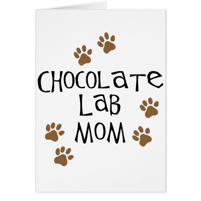 Mamá del laboratorio del chocolate (Frente)