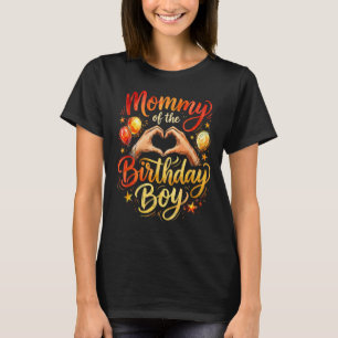 Mamá del niño de cumpleaños Camiseta de fiesta de 