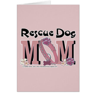 MAMÁ del perro del rescate